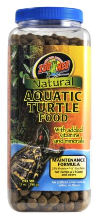 Zoo Med Natural Aquatic Turtle Food – Maintenance Formula, 12oz