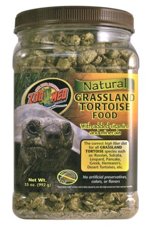 Zoo Med Natural Grassland Tortoise Food, 35oz