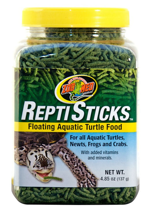Zoo Med ReptiSticks Floating Aquatic Turtle Food, 4.85oz