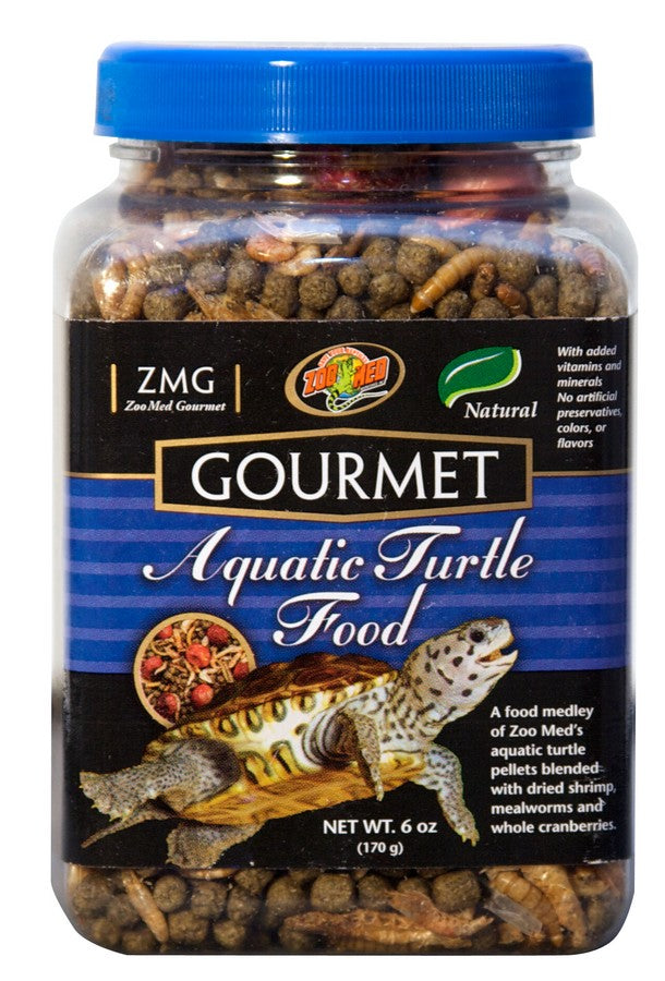 Zoo Med Gourmet Aquatic Turtle Food, 6oz
