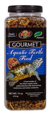 Zoo Med Gourmet Aquatic Turtle Food, 11oz