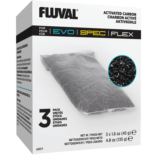 Fluval Spec/Flex/EVO Carbon, 3 pack