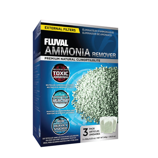 Fluval Ammonia Remover 540g (3x180g-19oz)