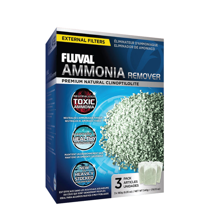 Fluval Ammonia Remover, 3pk