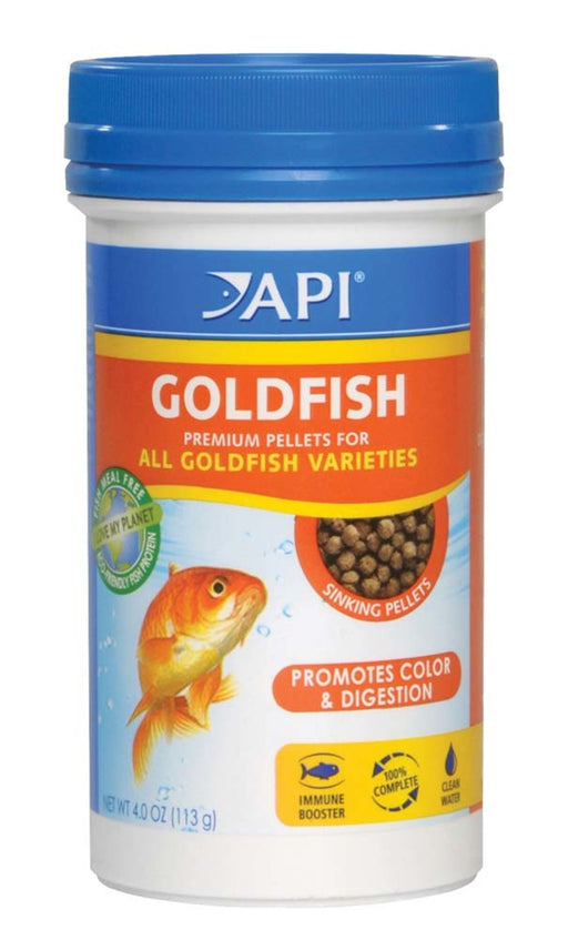 API Food GF Pllt 4oz (Goldfish Sinking Pellets)