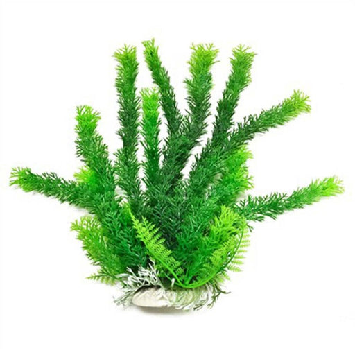 Aquatop Cabomba Aquarium Plant with Weighted Base Green 9 in