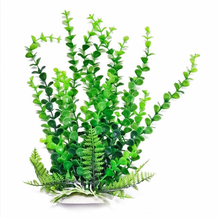 Aquatop Elodea Aquarium Plant with Weighted Base Green 12 in