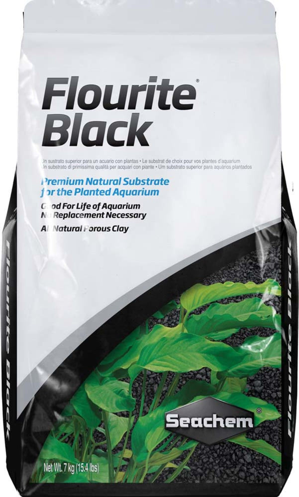 Seachem Laboratories Flourite Planted Aquarium Gravel 15.4 lb Black