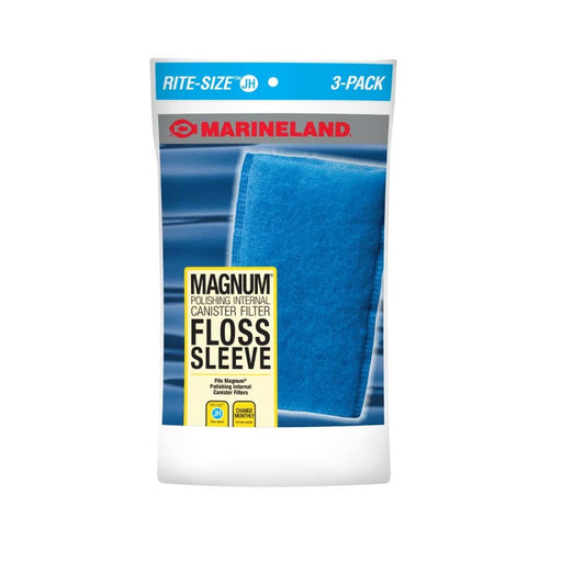 Marineland Replacement Floss Sleeve for Magnum Polishing Internal Canister Filter 1ea/3 pk, Size: Jh