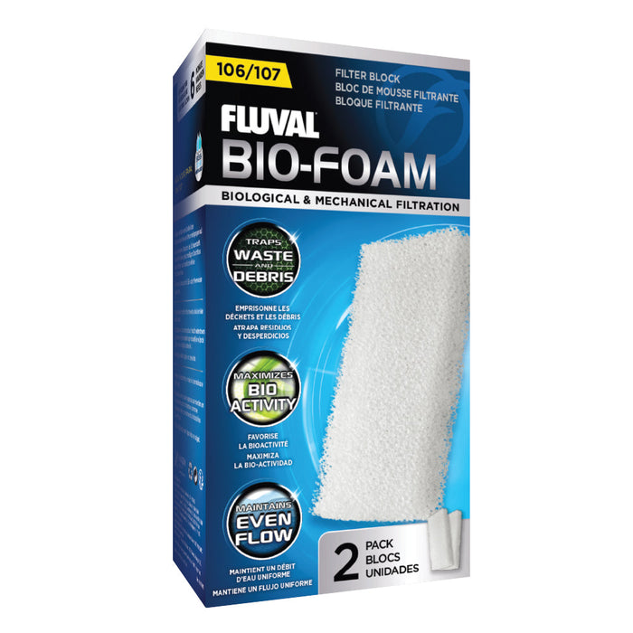 Fluval 106/107 Bio Foam, 2pcs