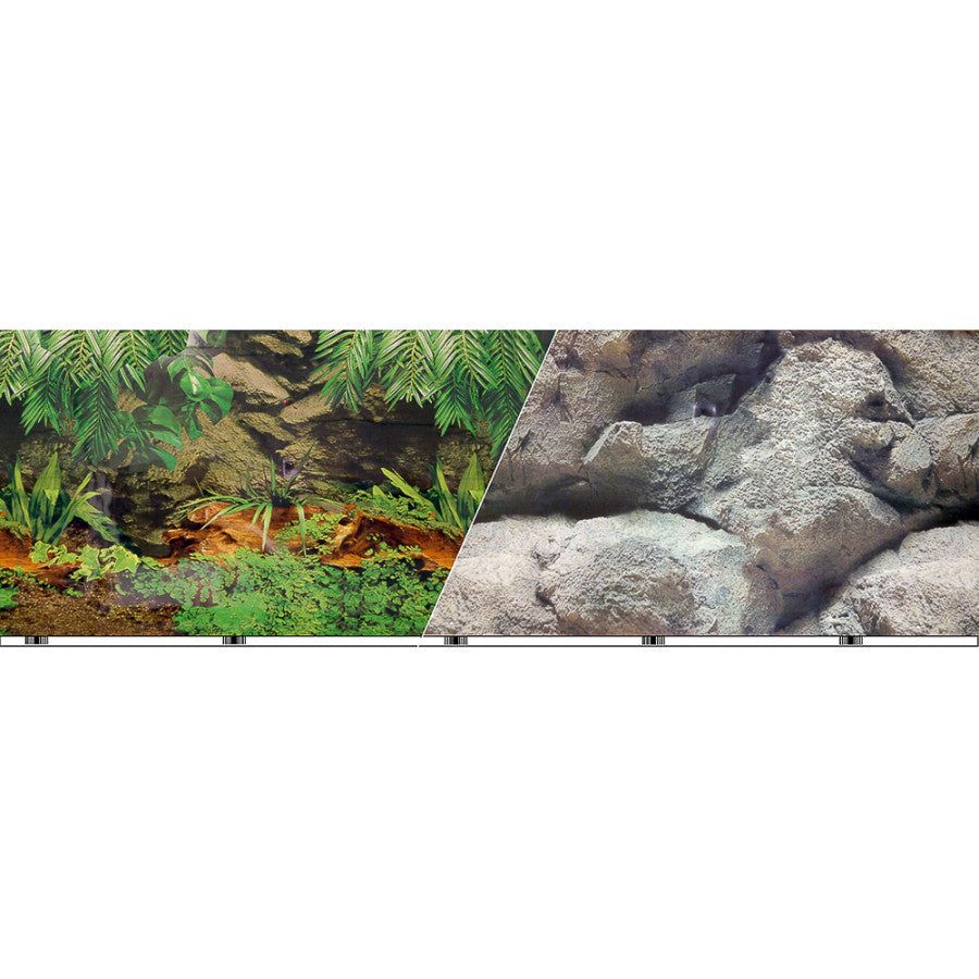 Blue Ribbon Pet Products Vibran-Sea Double Sided Background Rainforest and Freshwater 1ea/ $4.99 per foot