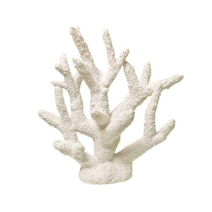 Blue Ribbon Pet Products Exotic Environments Staghorn Coral Aquarium Ornament White 1ea/10 in