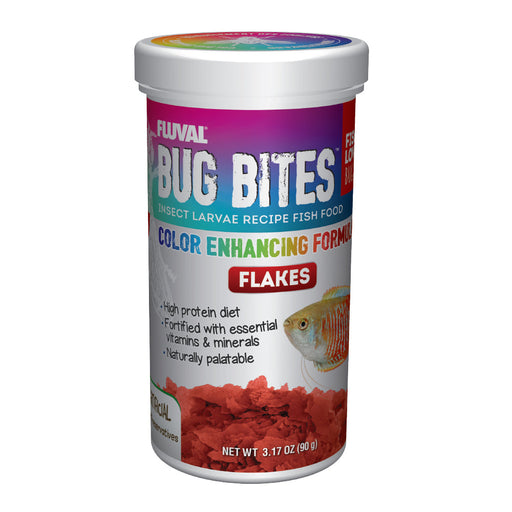 Fluval BugBites Color Enh. Flakes 3.17oz