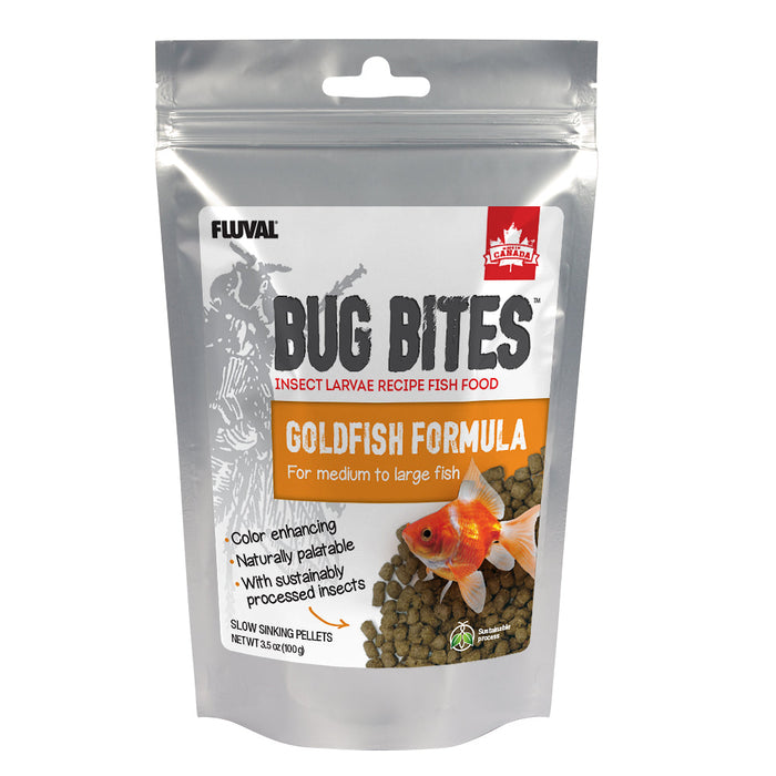 FL Bug Bites M-L Goldfish Pellets 3.53oz