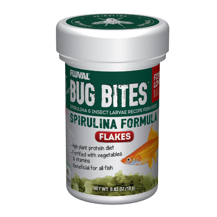 Fluval Bug Bites Spirulina Flakes 0.64oz