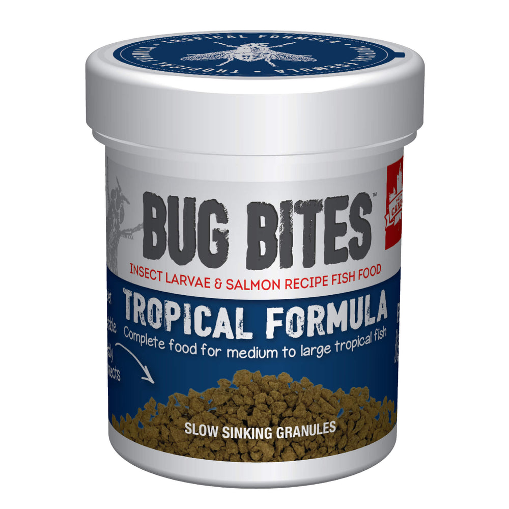 FL BugBites M-L Trop Fish Granules 1.6oz