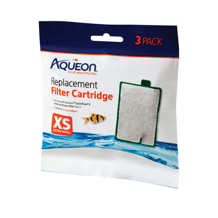 Aqueon Replacement Filter Cartridges, XS - 3pk