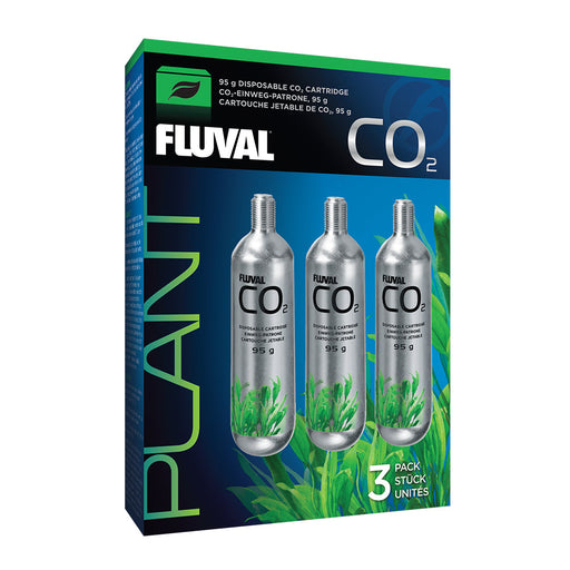 Fluval 3.3oz Disposable CO2 Cartridge 3pk (95g)