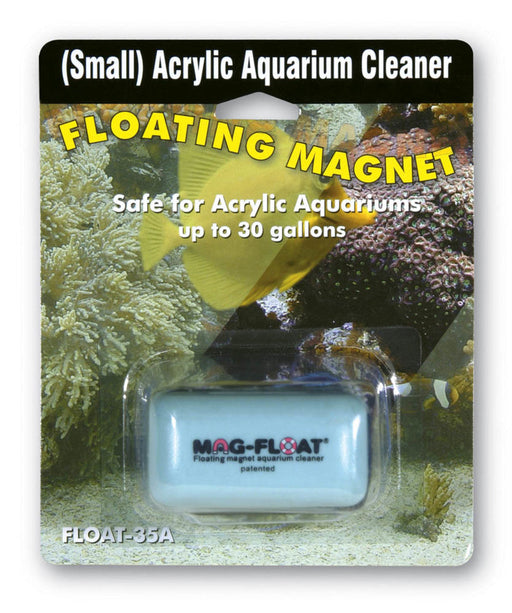 Mag-Float Floating Magnet Acrylic Aquarium Cleaner 1ea/Small