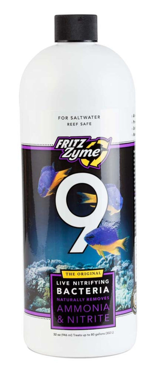 Fritz FritzZyme 9 Saltwater Live Nitrifying Bacteria 32oz
