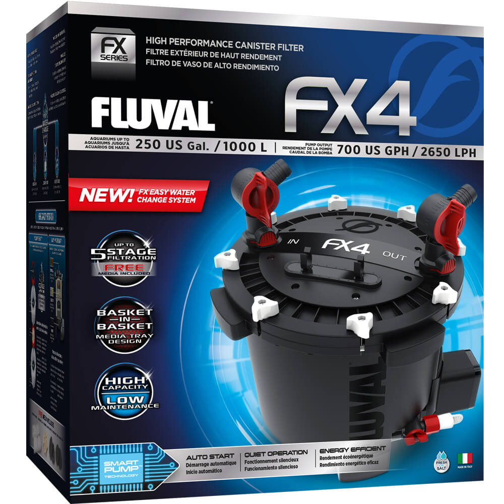 Fluval FX4 Canister Filter (250gal)