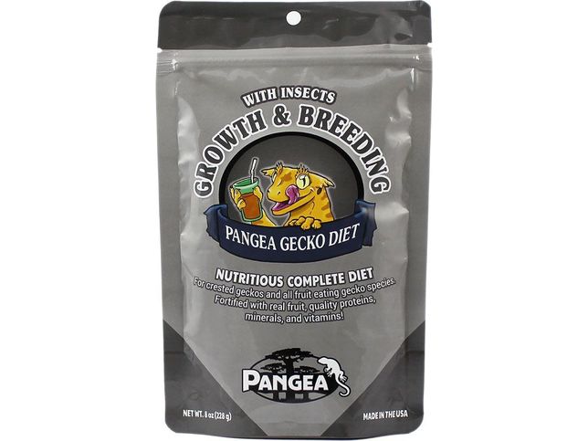 Pangea Growth & Breeding Complete Gecko Diet with Insects - Gray