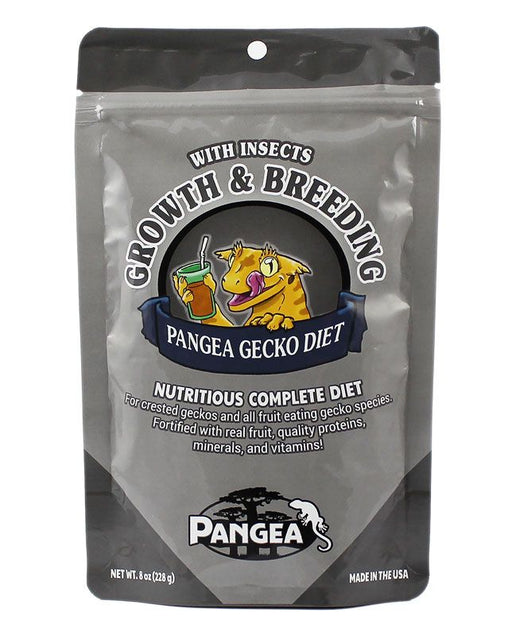 Pangea Growth & Breeding Complete Gecko Diet with Insects - Gray
