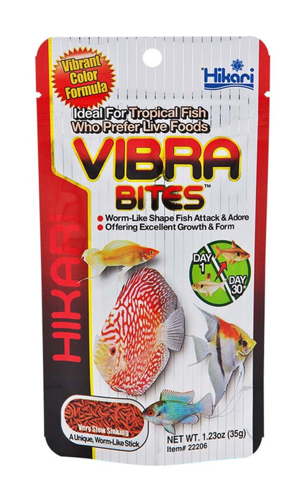 Hikari Vibra Bites Tropical Fish Food 1.23 oz