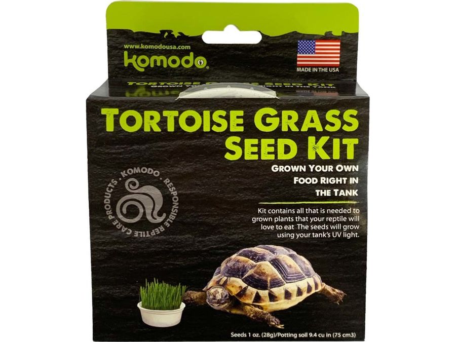 Komodo Grow Your Own Grass Seed Kit for Tortoise 6.5 in