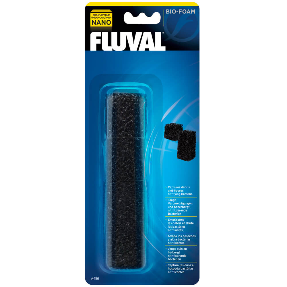 Fluval Nano Bio-Foam, 2pcs (current pkg is yellow/gold in color)