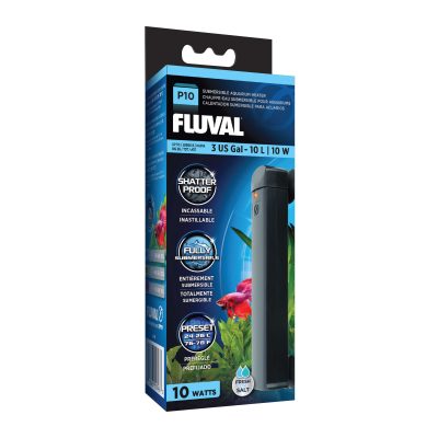 Fluval P10 Pre-Set Aquarium Heater, 3 gallon