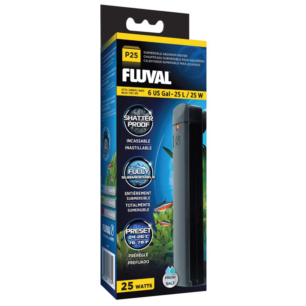 Fluval P25 Pre-Set Aquarium Heater (6 gal.)