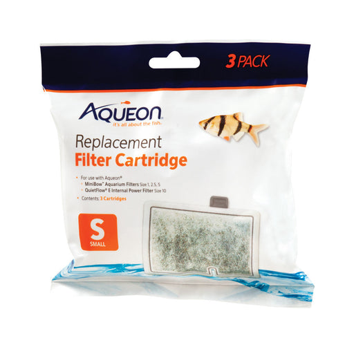 Aqueon Replacement Filter Cartridges, Small - 3pk